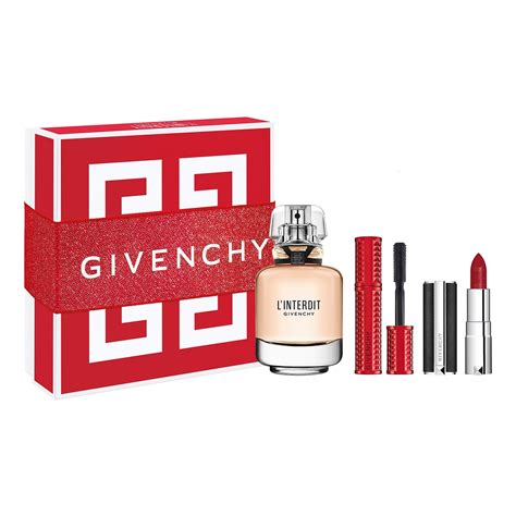 givenchy cofanetti regalo|Givenchy l'Interdit Rouge Cofanetto regalo .